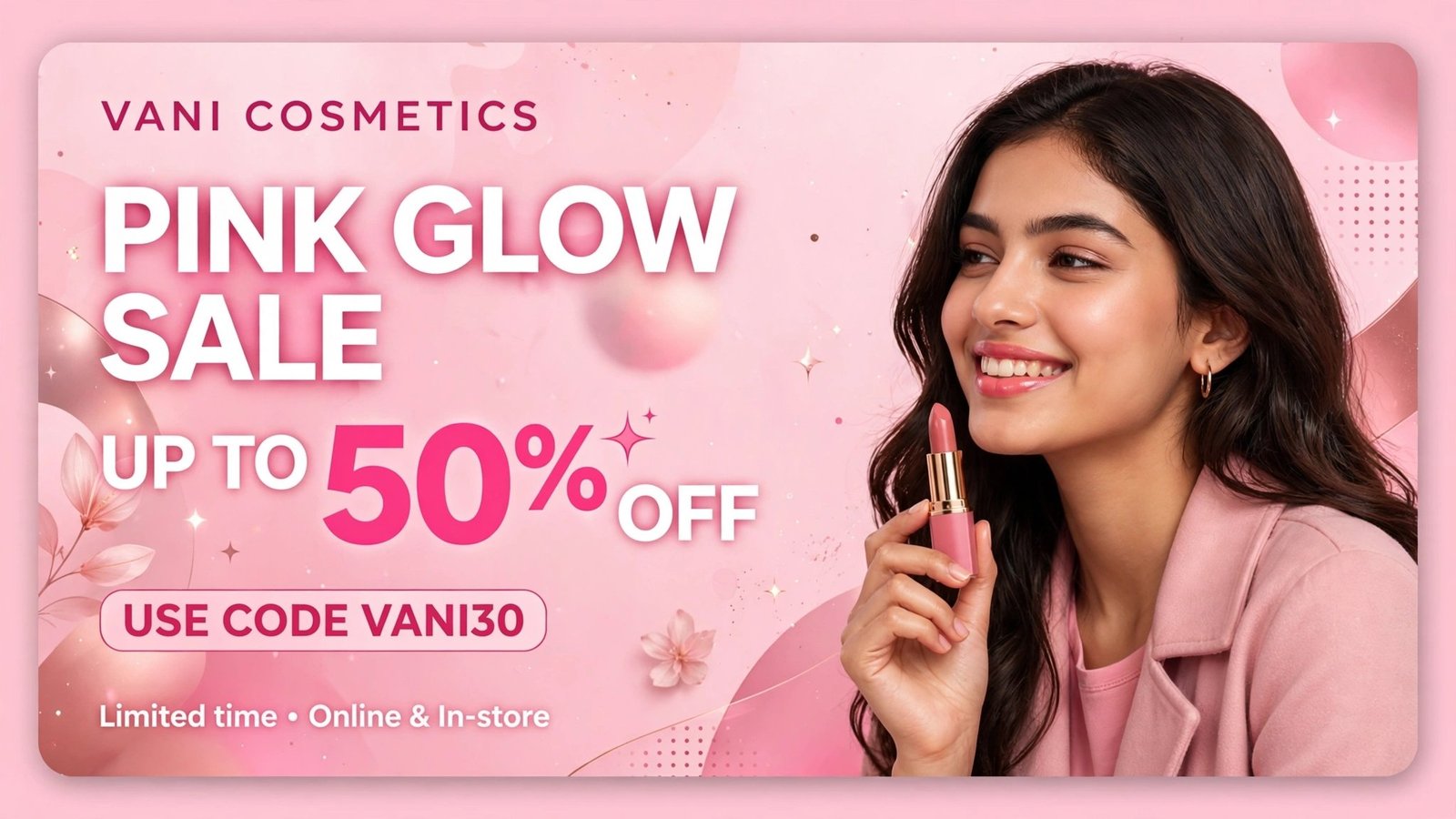 *Pink Glow Sale - Up To 50% OFF*